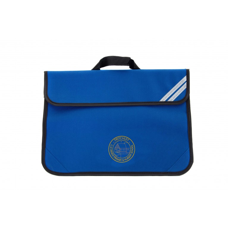 Blue Short Handle Bookbag