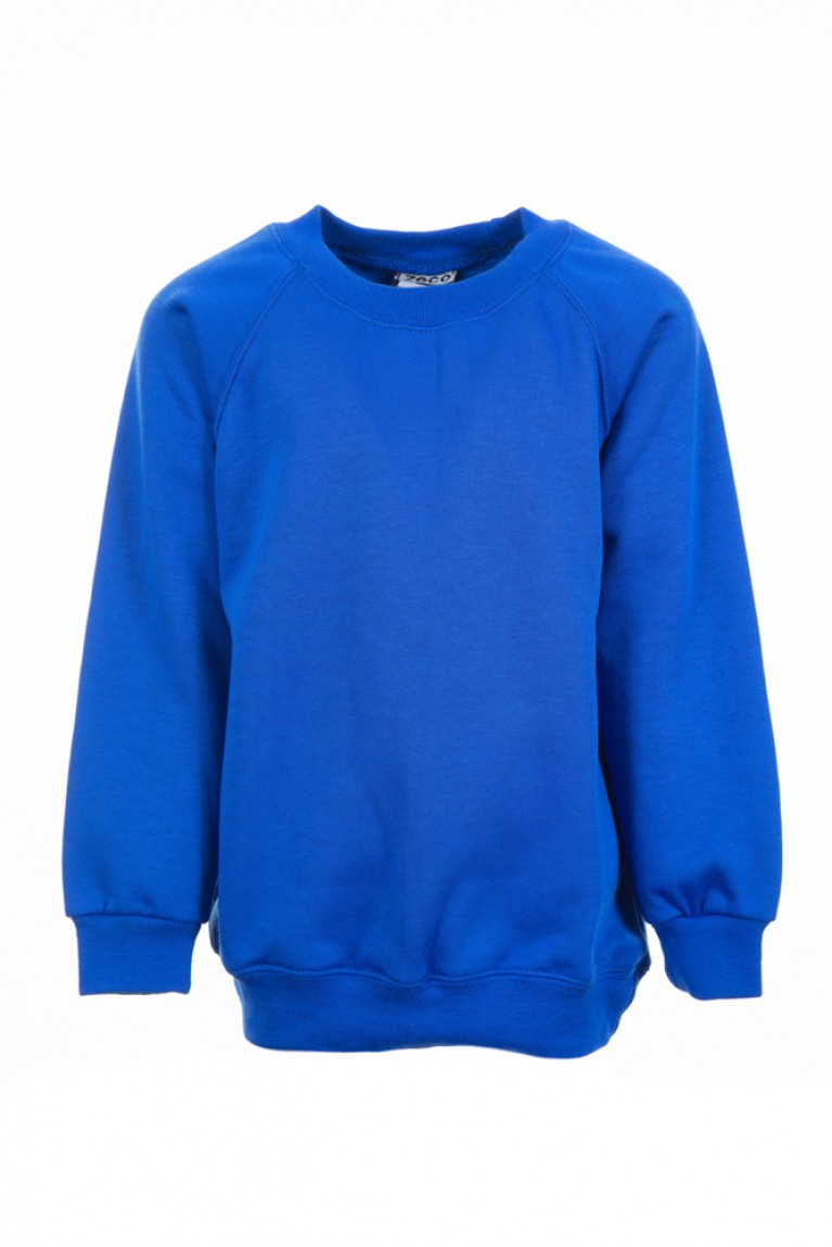 Zeco Plain Blue Sweatshirt