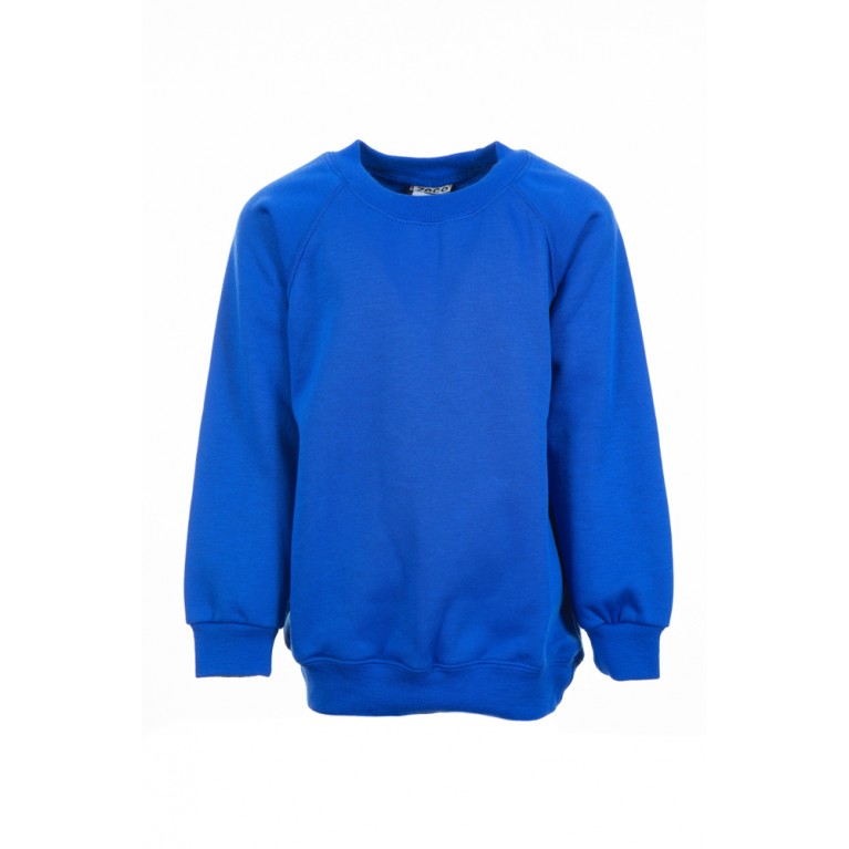 Zeco Plain Blue Sweatshirt