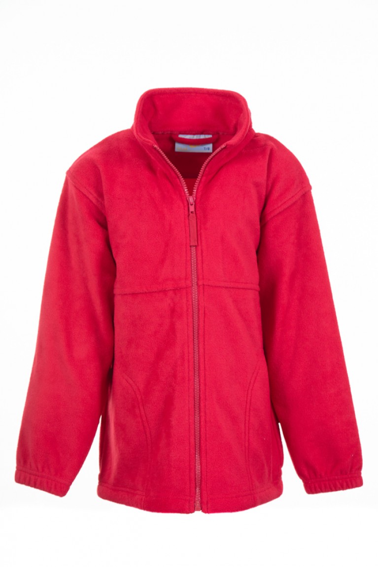 Plain Red Fleece