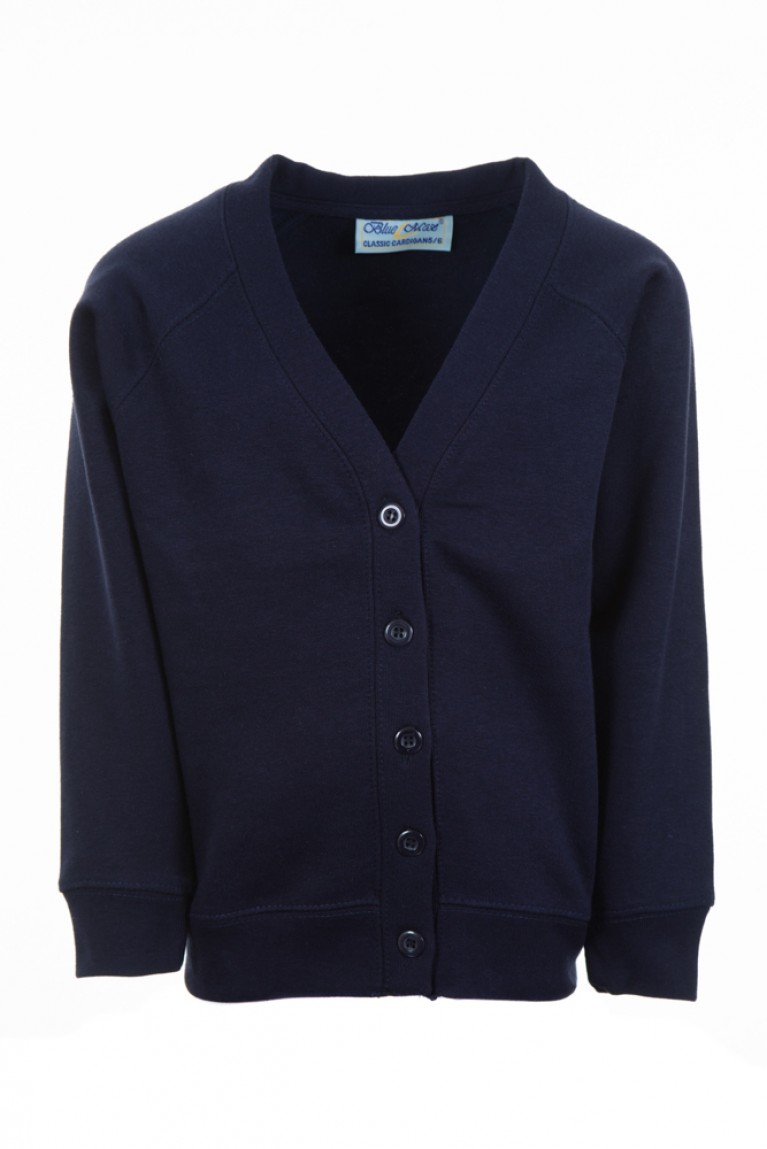 Plain Navy Select Cardigan 