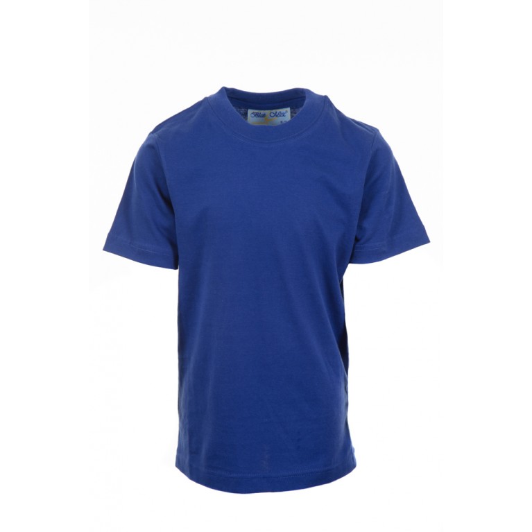 Plain Blue P.E T-shirt