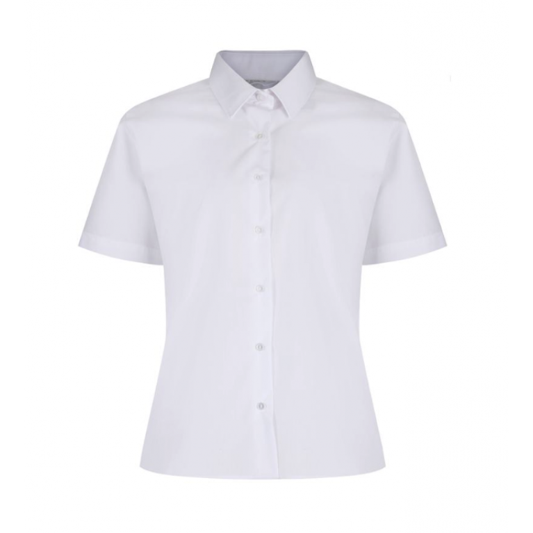 Non-Iron Blouse - Short Sleeve - Twin Pack
