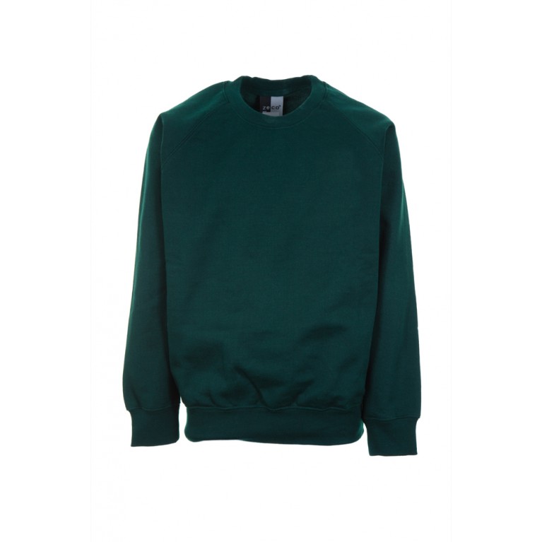 Zeco Plain Green Sweatshirt 