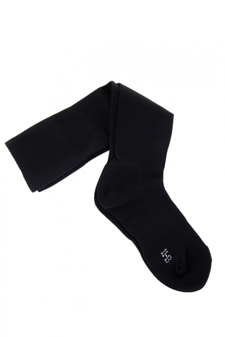 Black Football Socks