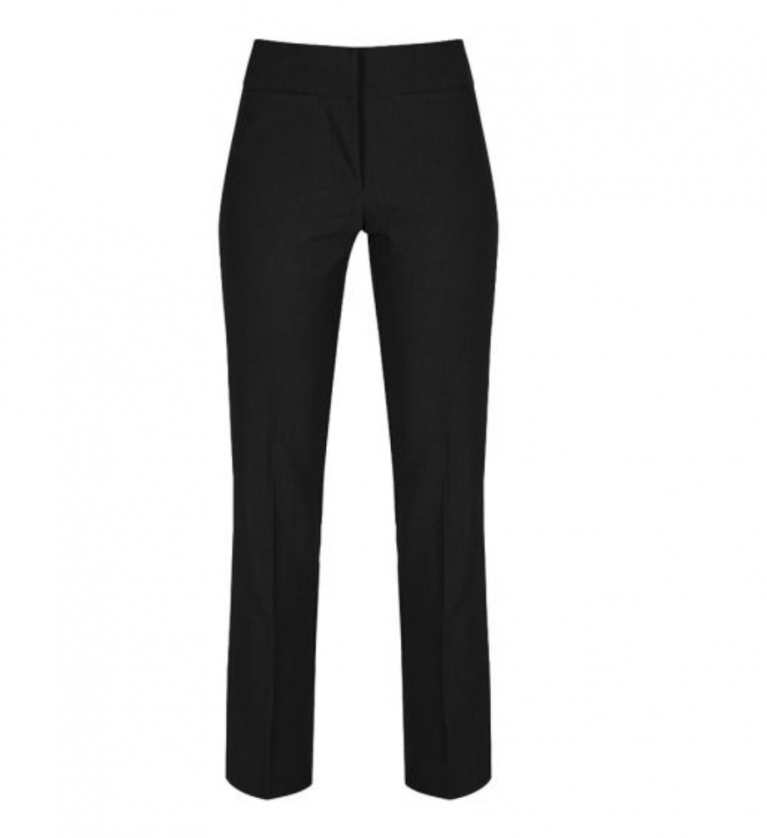 Trutex Senior Girls Twin Pocket Trousers in Black
