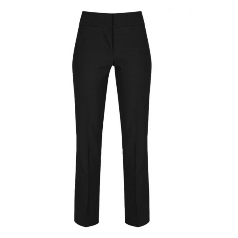 Trutex Senior Girls Twin Pocket Trousers in Black