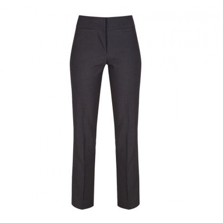 Trutex Senior Girls Twin Pocket Trousers in Harrow Grey