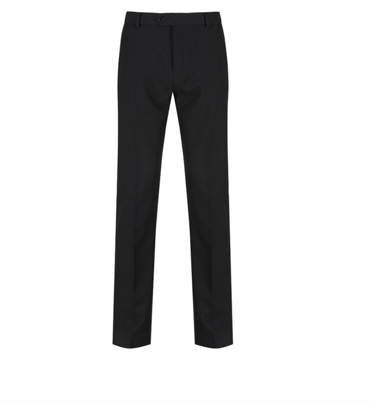 Charcoal Boys Senior Slim Leg Trousers 