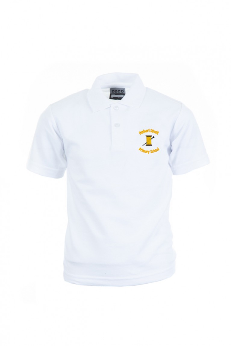 White Polo Shirt 