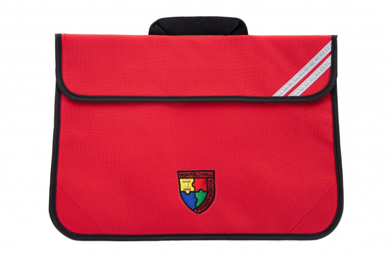 Red Short Handle Bookbag