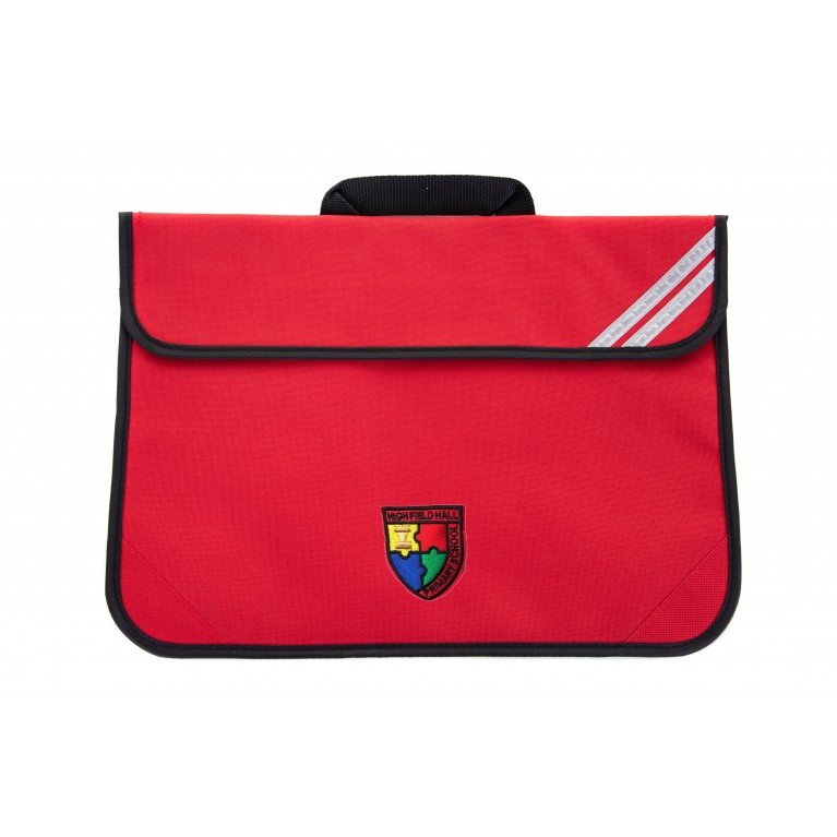 Red Short Handle Bookbag