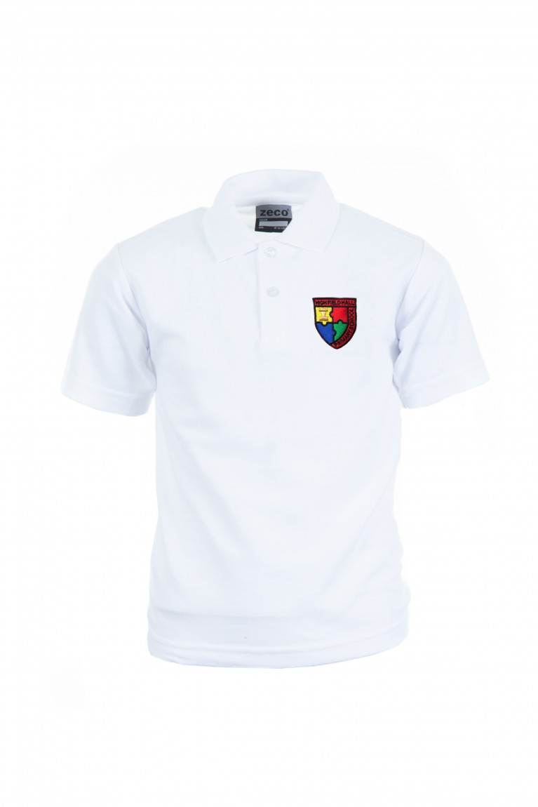 White Polo Shirt 