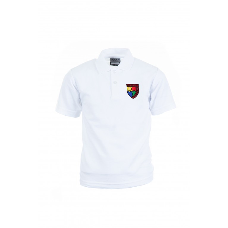White Polo Shirt 
