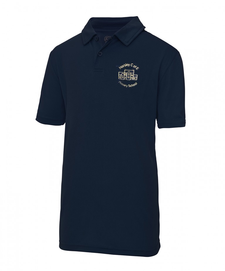 Navy Sports Polo Shirt