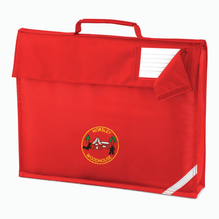 Red Classic Bookbag (QD051)