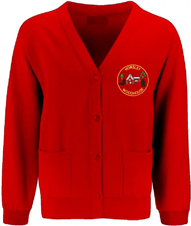 Red 70/30 Cardigan 