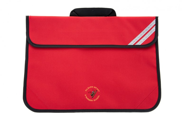 Red Short Handle Bookbag