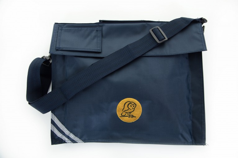 Navy Long Handle Bookbag