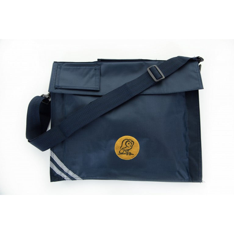 Navy Long Handle Bookbag
