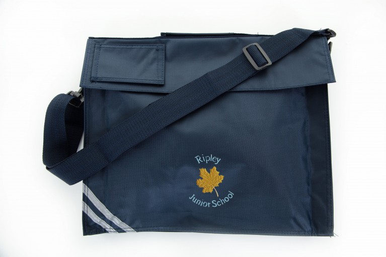 Navy Long Handle Bookbag
