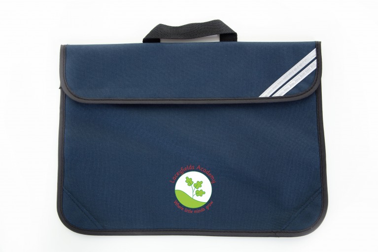 Navy Short Handle Bookbag