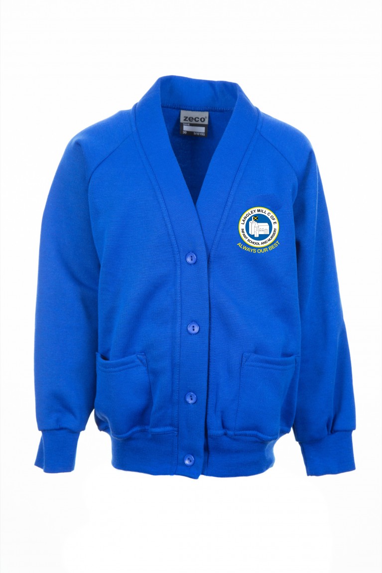 Blue Cardigan