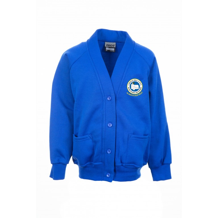 Blue Cardigan