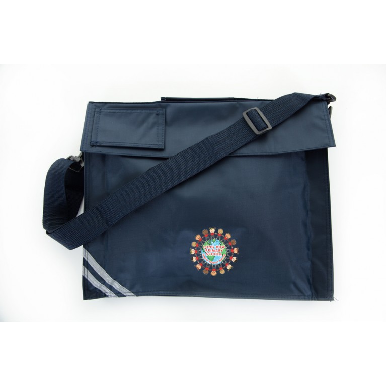 Navy Long Handle Bookbag