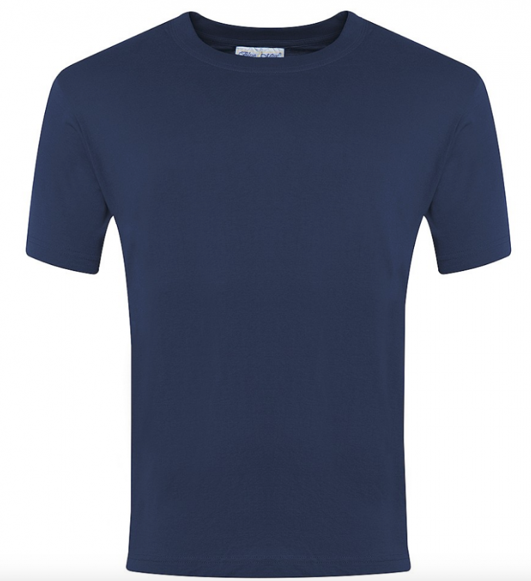 Plain Navy P.E T-Shirt