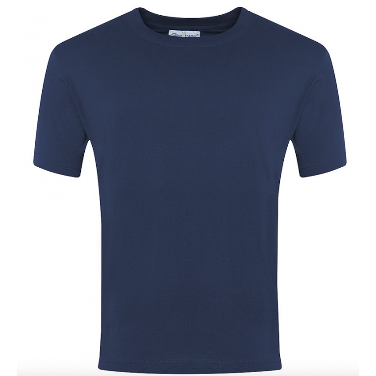 Plain Navy P.E T-Shirt