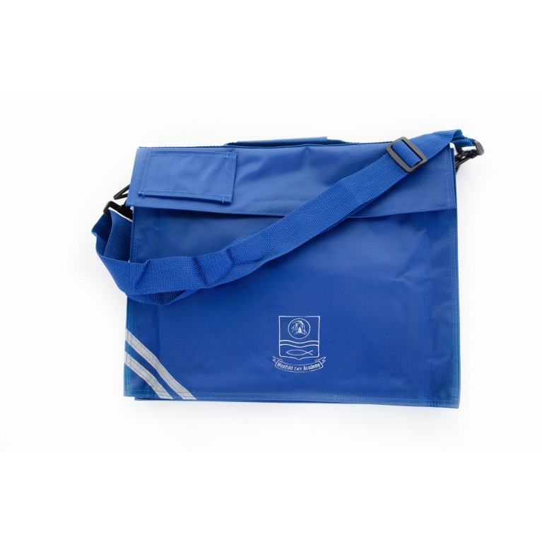 Blue Long Handle Bookbag 