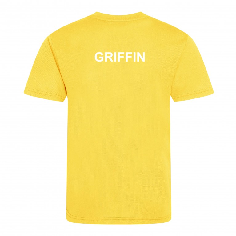 Yellow Cool T-Shirt for P.E - Griffin