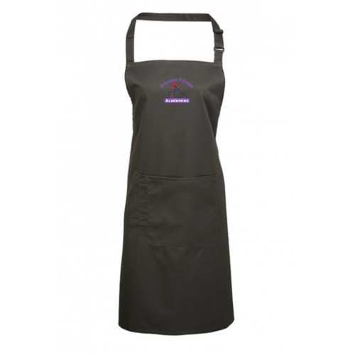 Charcoal Staff Apron with pocket