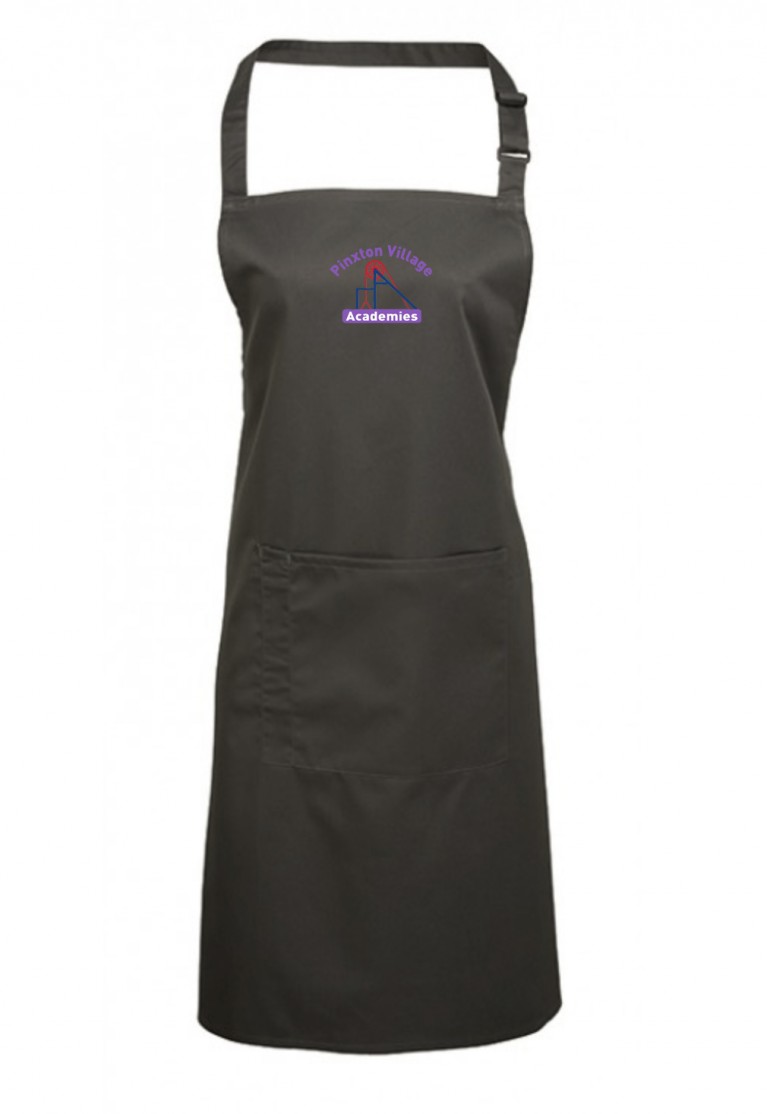 Charcoal Staff Apron with pocket