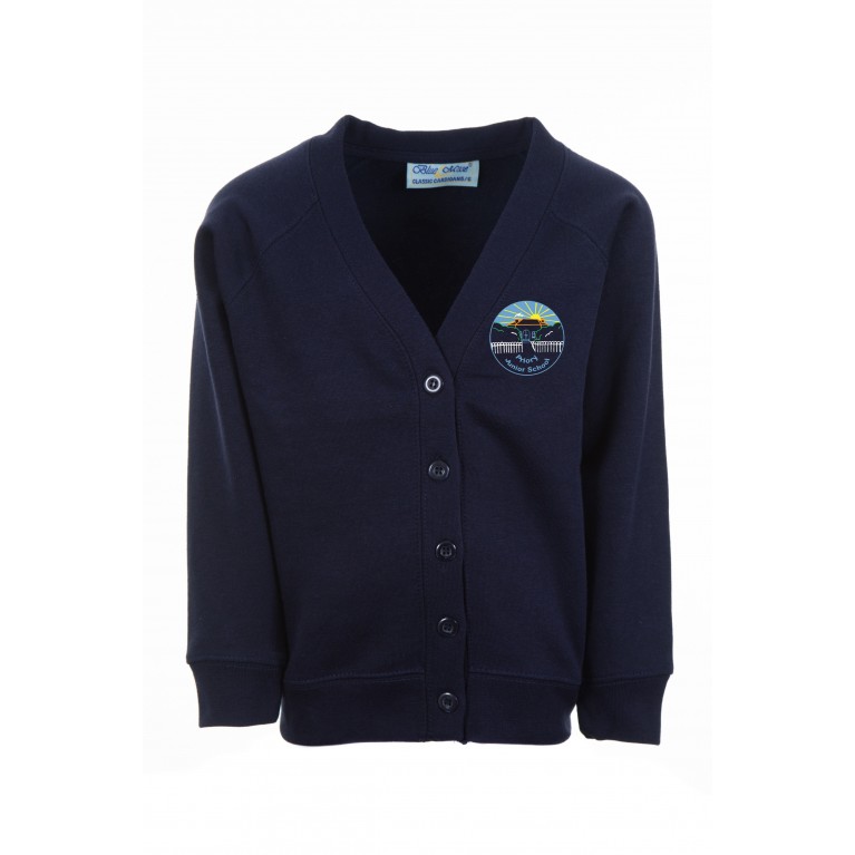 Navy Classic Cardigan