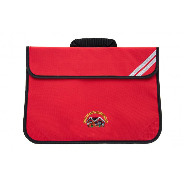 Red Short Handle Bookbag 