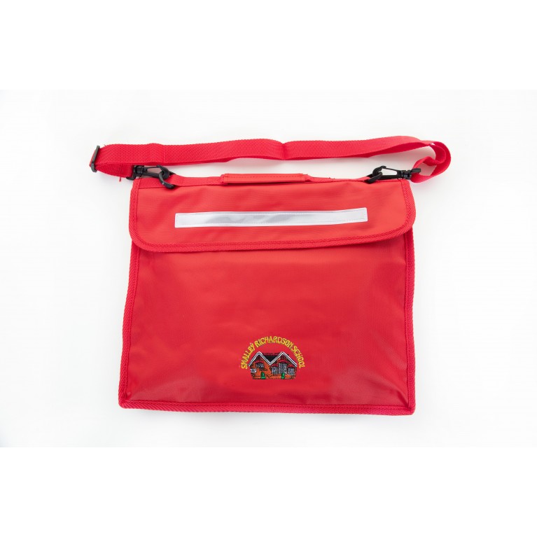 Red Long Handle Bookbag (Year 6 Only)