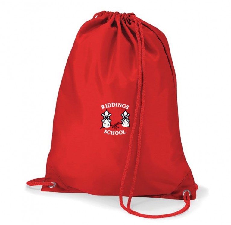 Red Quadra P.E Bag