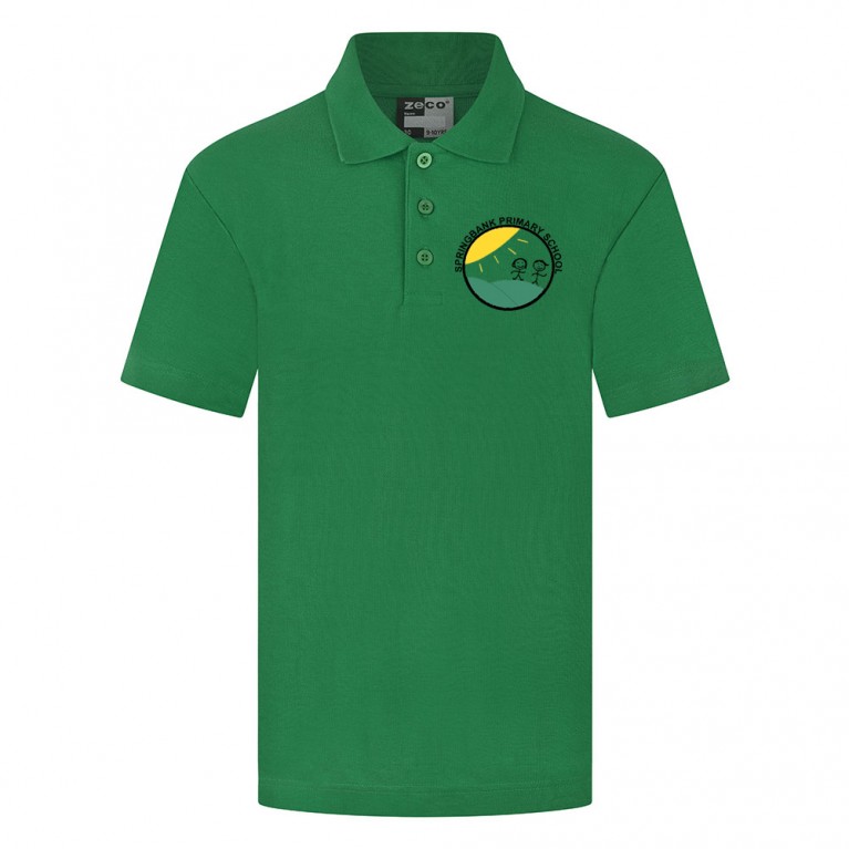 Green Heavyweight Polo Shirt 