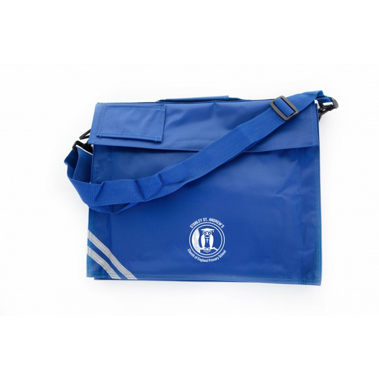 Blue Long Handle Bookbag