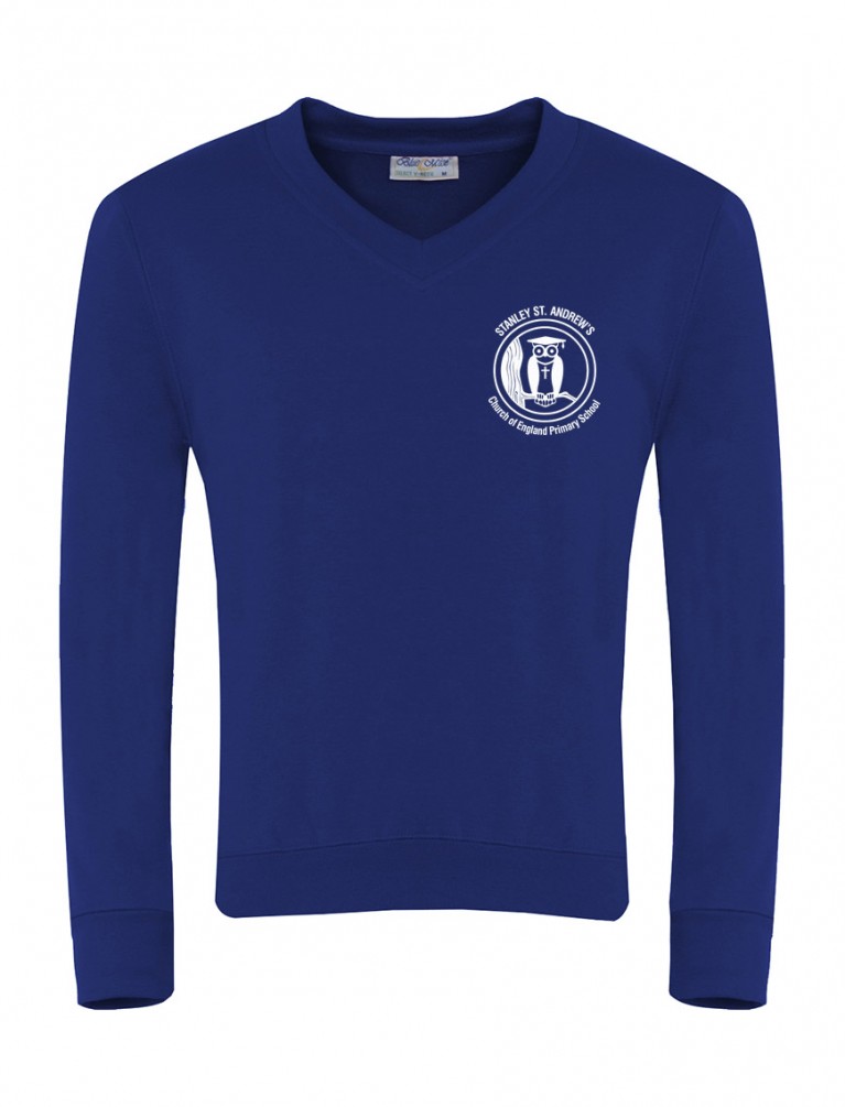 Deep Royal V-Neck Select Sweatshirt