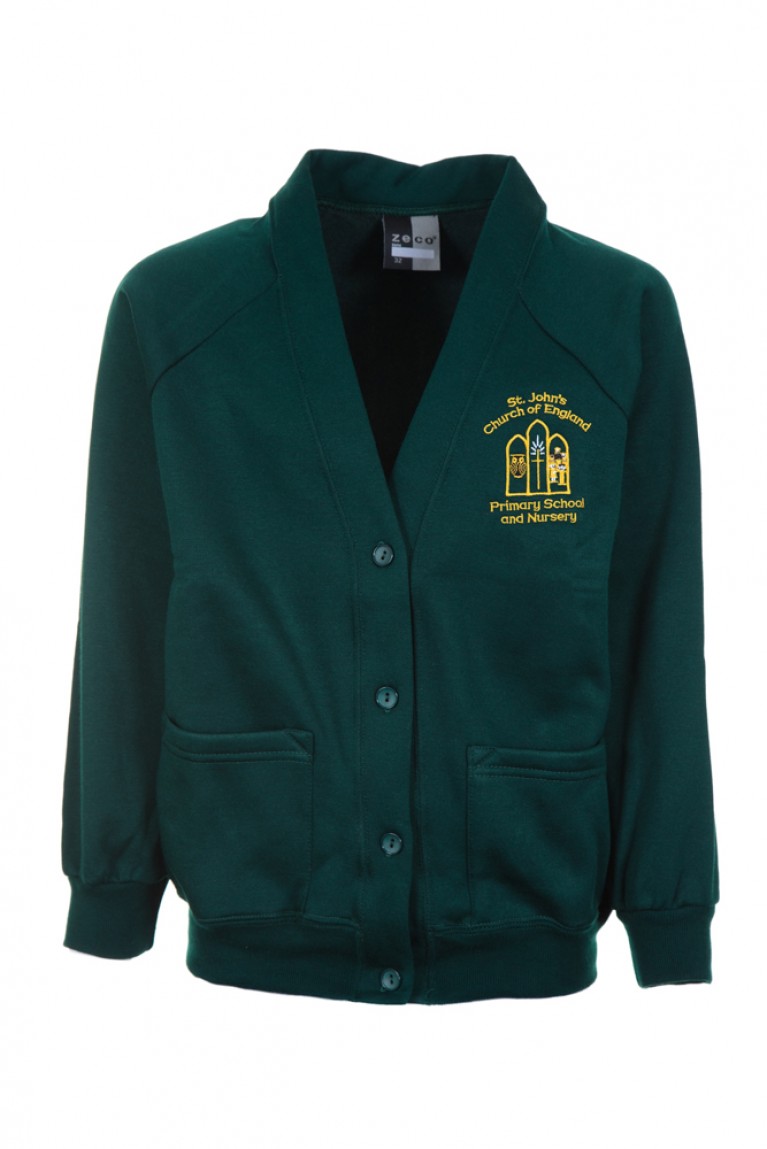 Green Cardigan 
