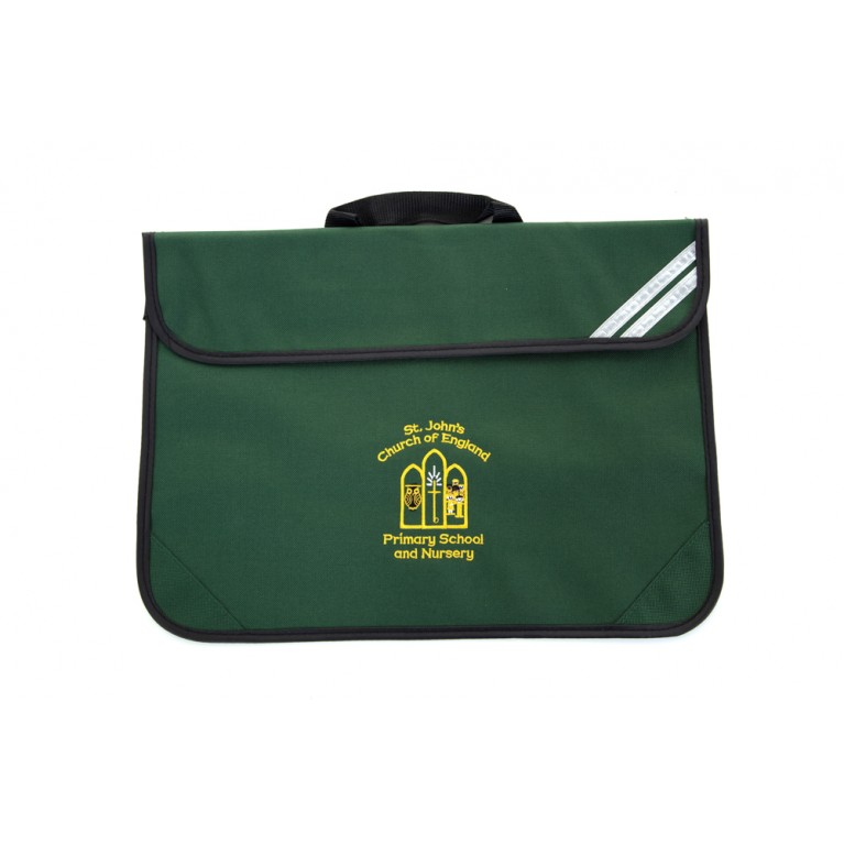 Green Short Handle Bookbag