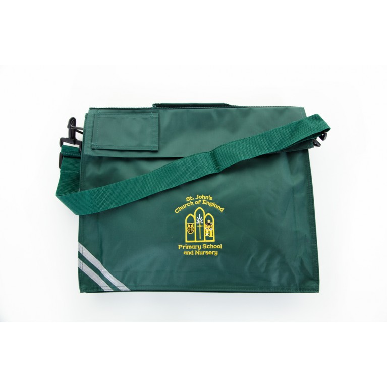 Green Long Handle Bookbag