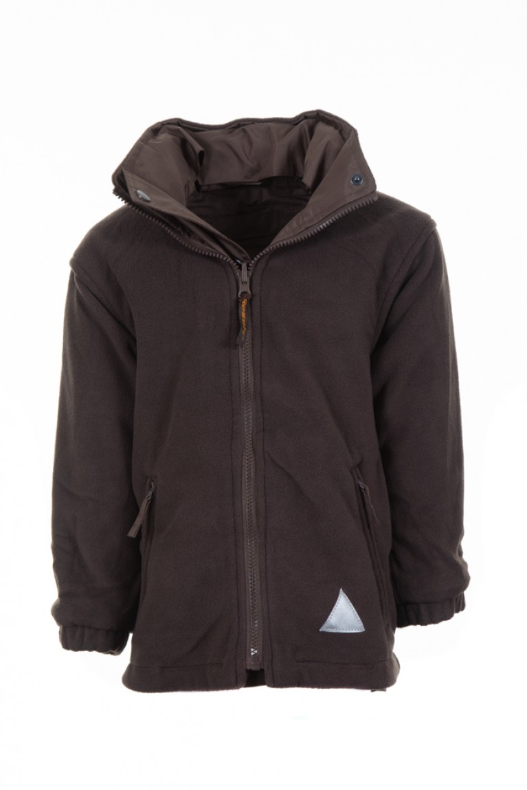 Brown Stormdri Reversible Waterproof Coat