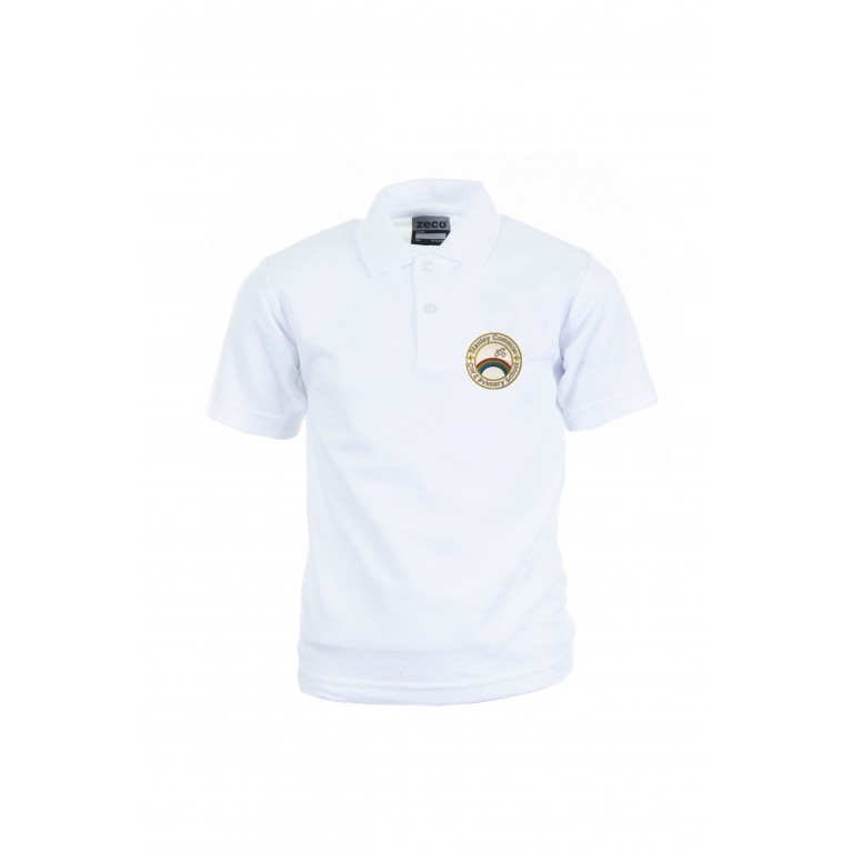 White Polo Shirt 