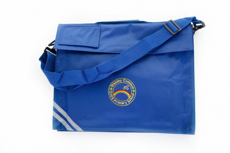 Blue Long Handle Bookbag