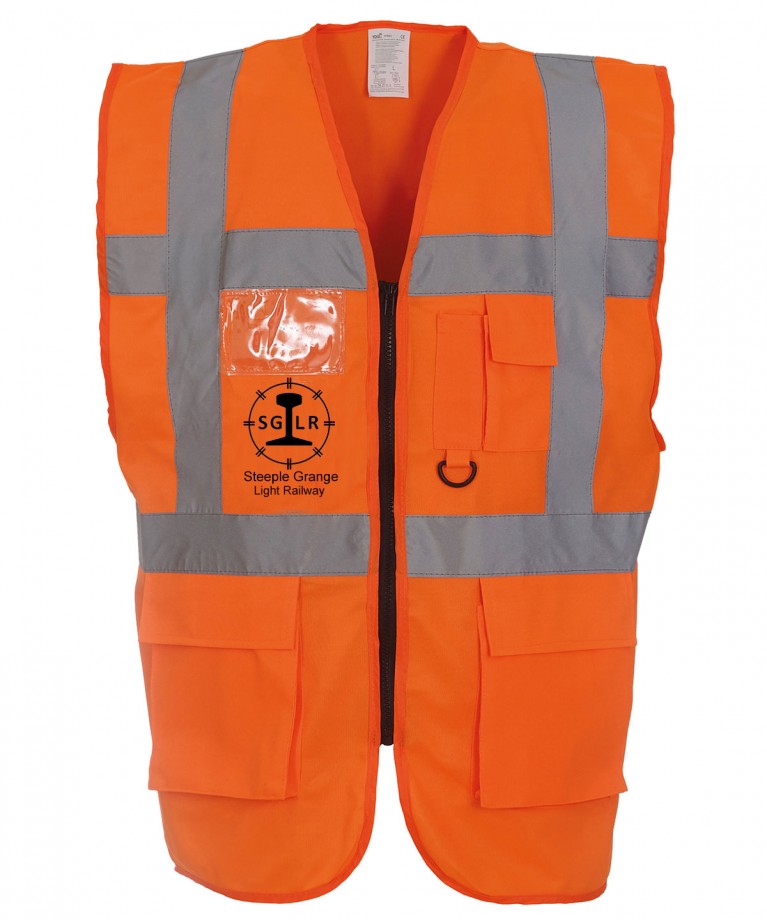 Orange Executive Hi Vis Vest 