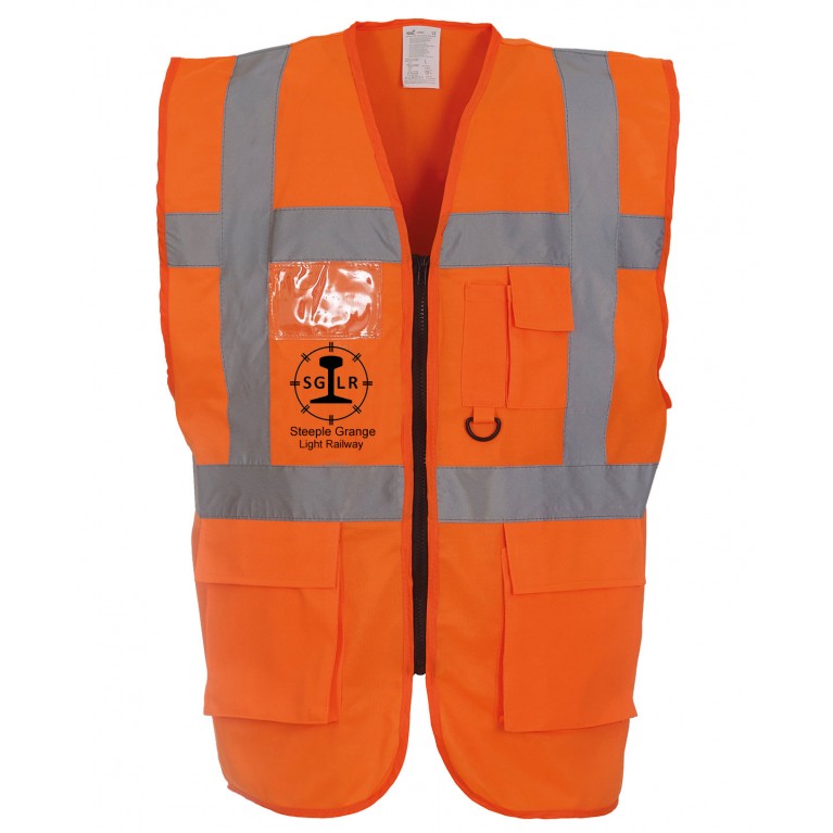 Orange Executive Hi Vis Vest 